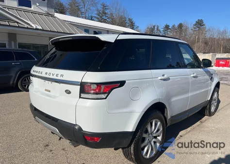 2016 Land Rover Range Rover Sport 3.0L V6 Supercharged Hse z USA, uszkodzony, nr VIN SALWR2PF6GA121635